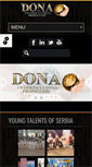 Mobile Screenshot of dona-production.com